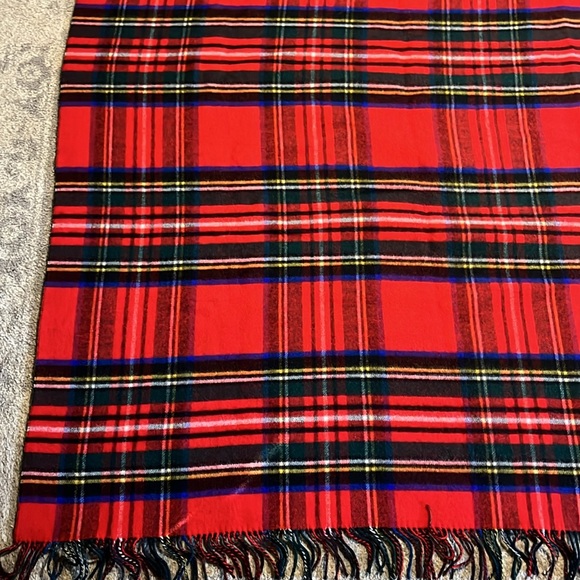 Johnston Home Reversible 100% Lambswool Blanket / Throw New w/Tags - Picture 6 of 13